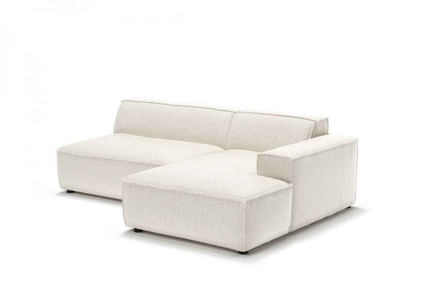 Model MODULARIS NB (niski bok) - Modularis NB sofa 2 osobowa + longchair prawy